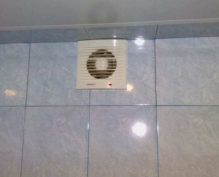 вентиляция в ванной